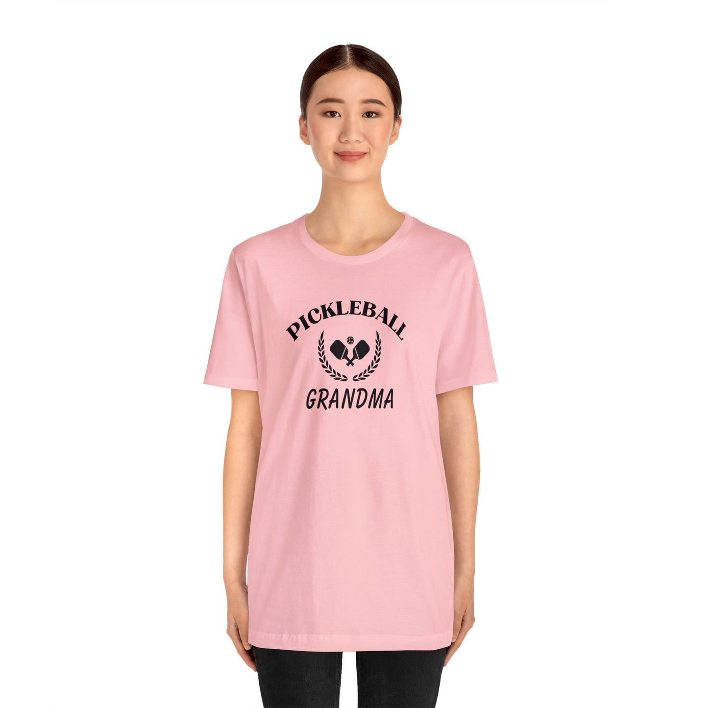 Pickleball Grandma Crest T-shirt