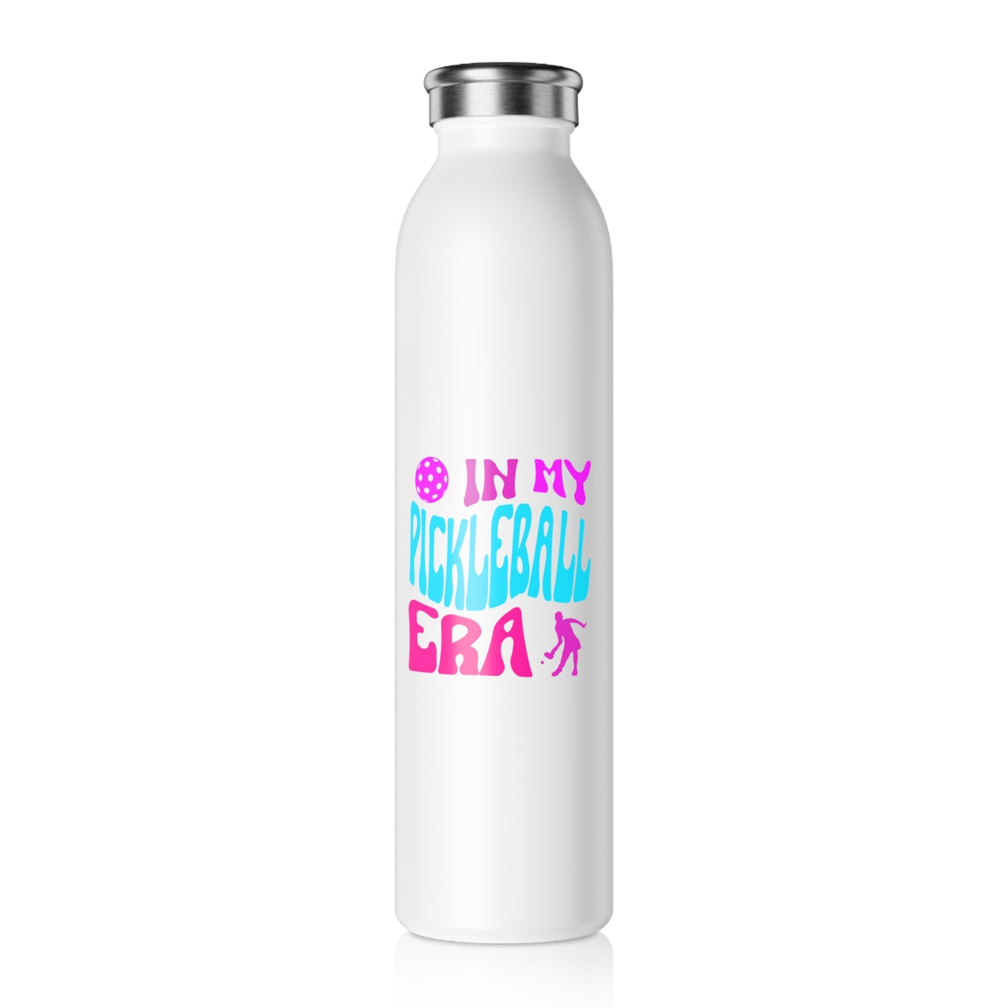 In My Pickleball Era Slim Water Bottle