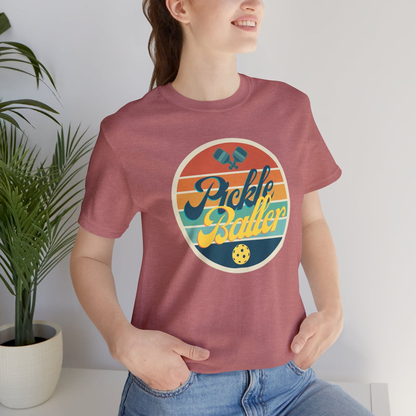 Pickleball Retro T-shirt