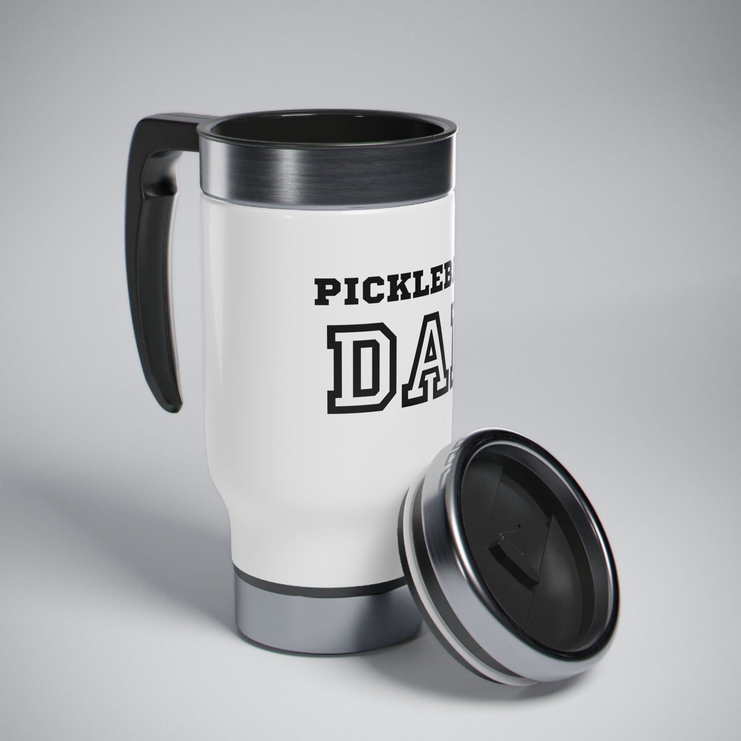 Pickleball Dad Stainless Steel Travel Mug