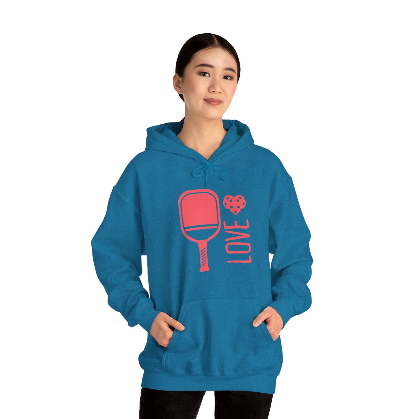 Pickleball Pink Love Hoodie