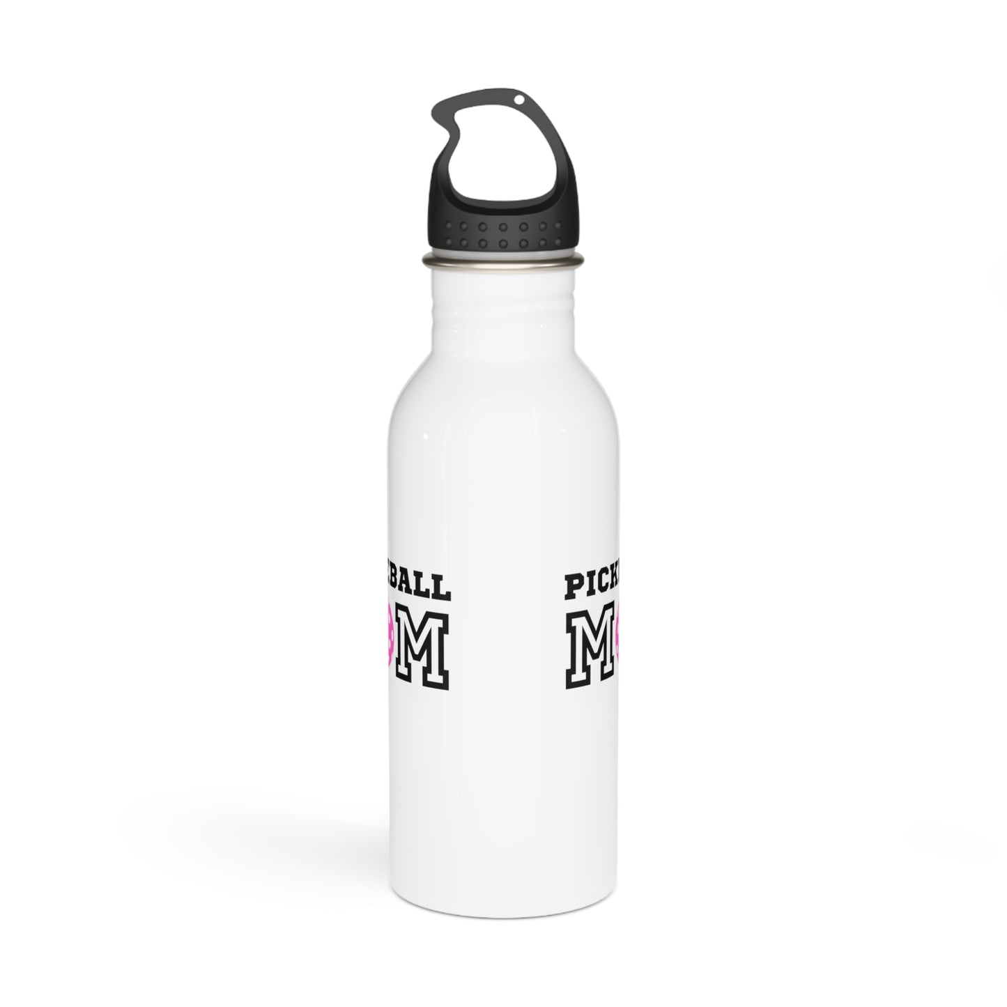 Pickleball Mom Pink Stainless Steel Water Bottle