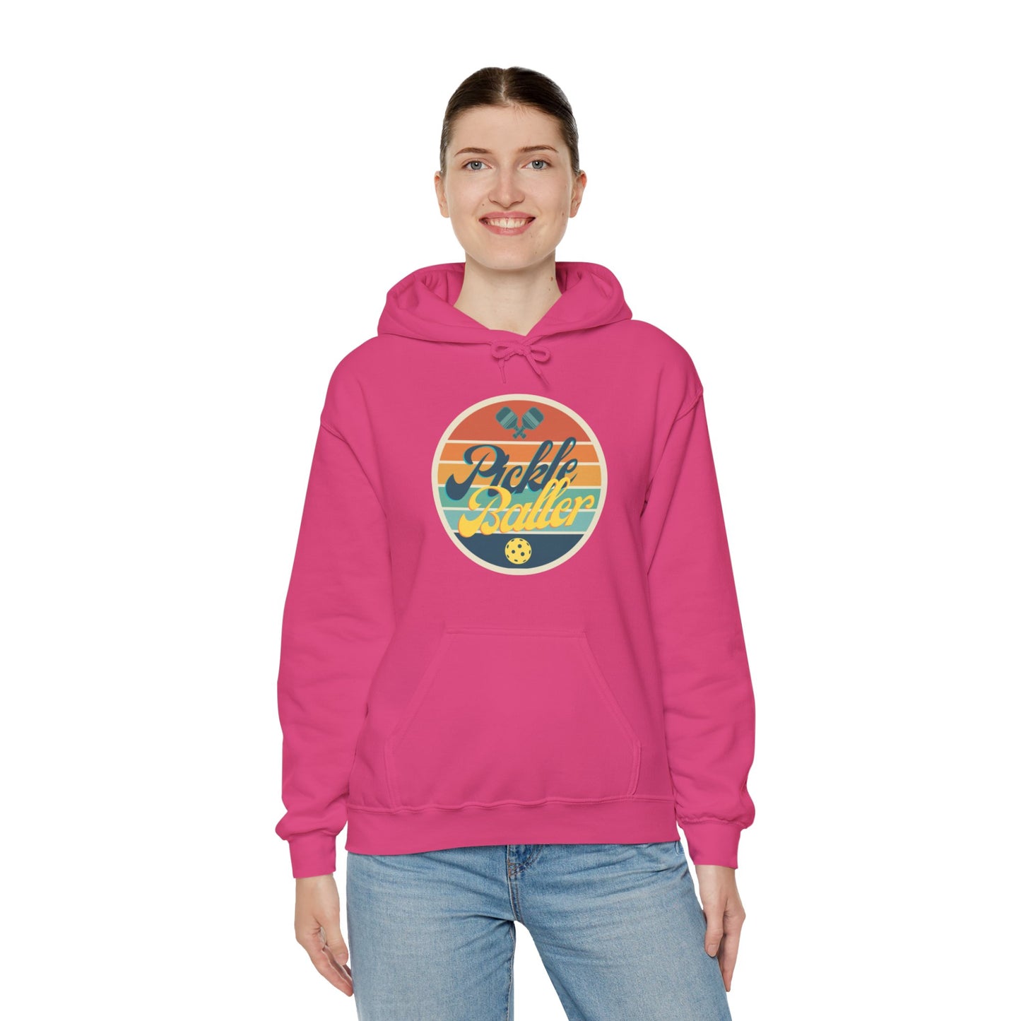 Pickleball Retro Hoodie