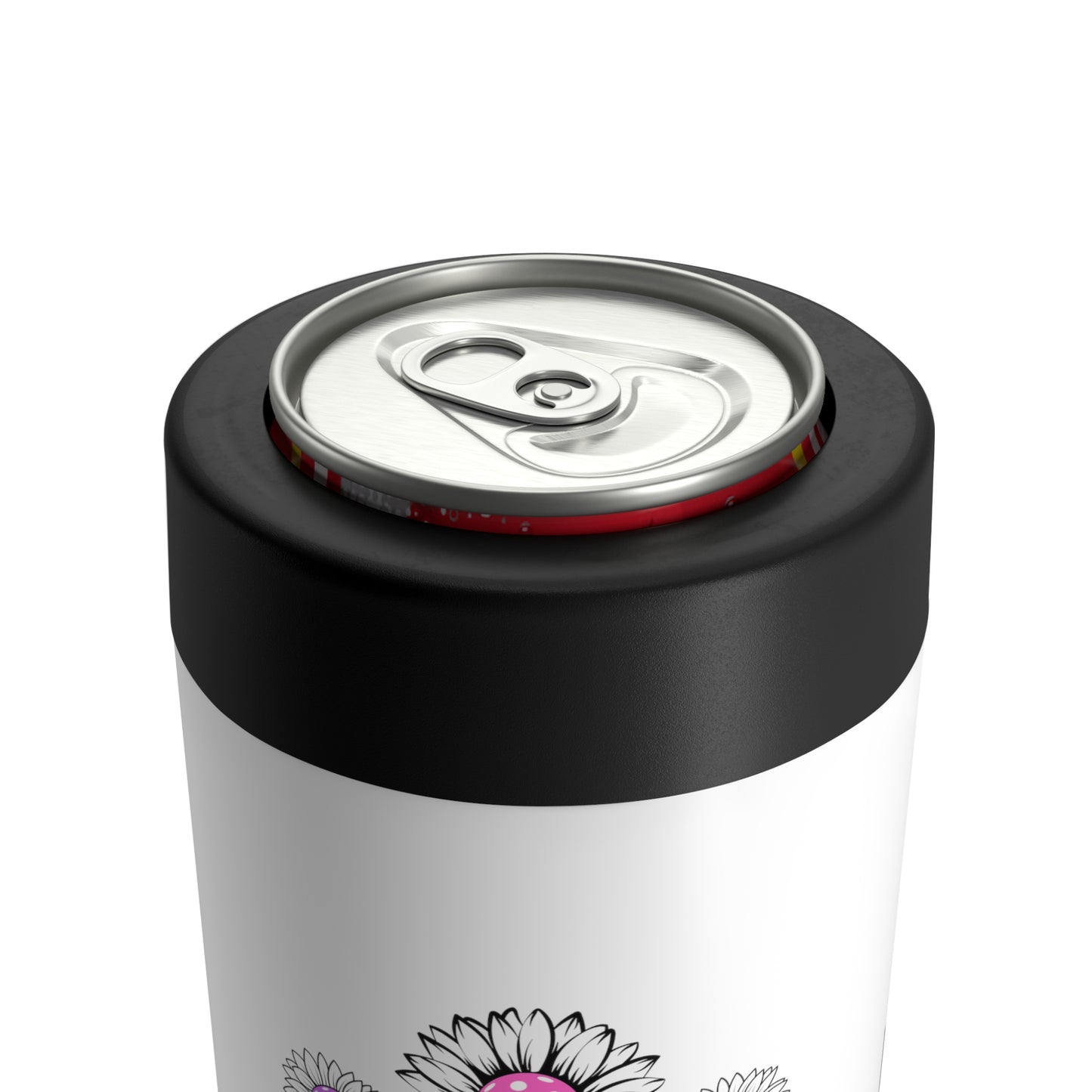 Pickleball 3 Flowers Can Holder