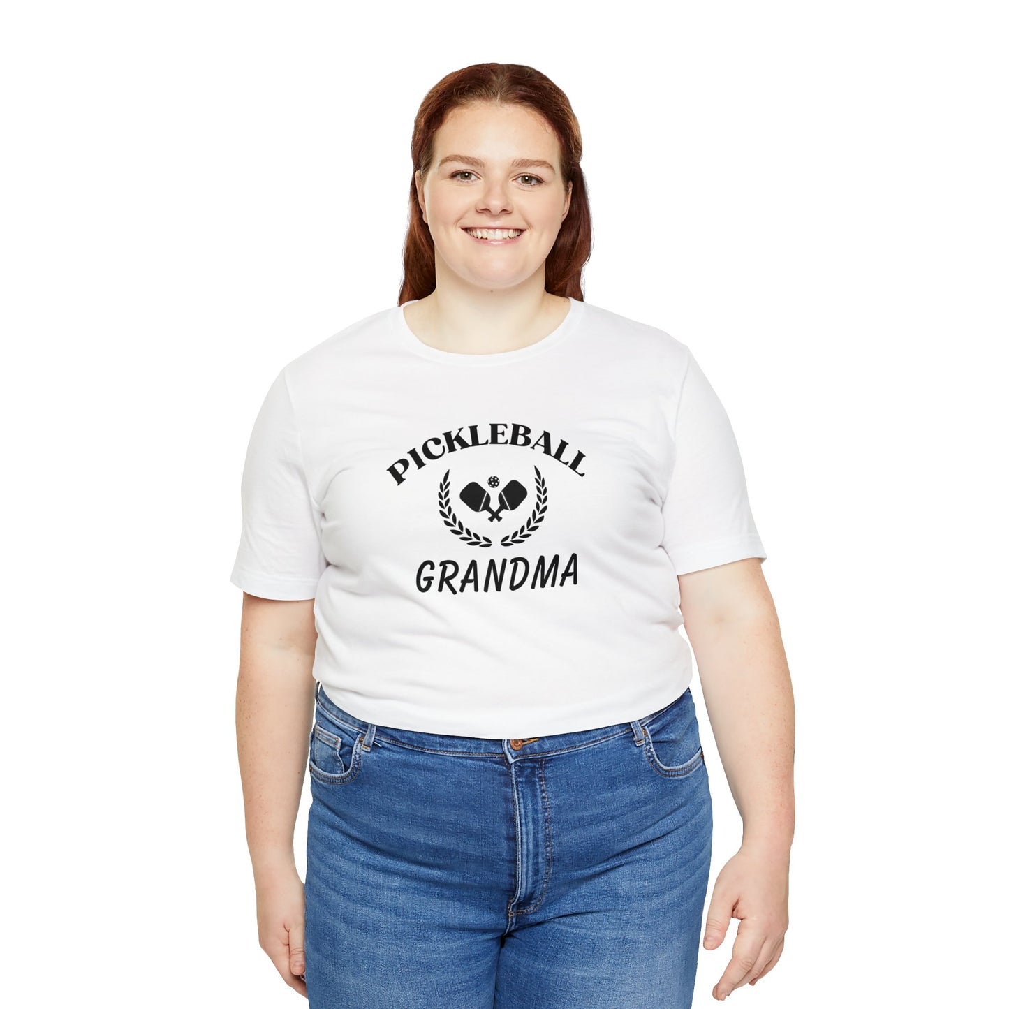 Pickleball Grandma Crest T-shirt