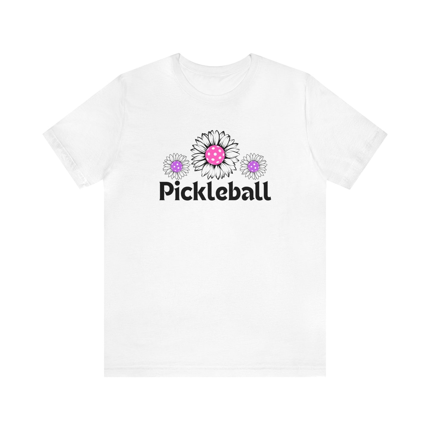 Pickleball 3 Flowers T-shirt