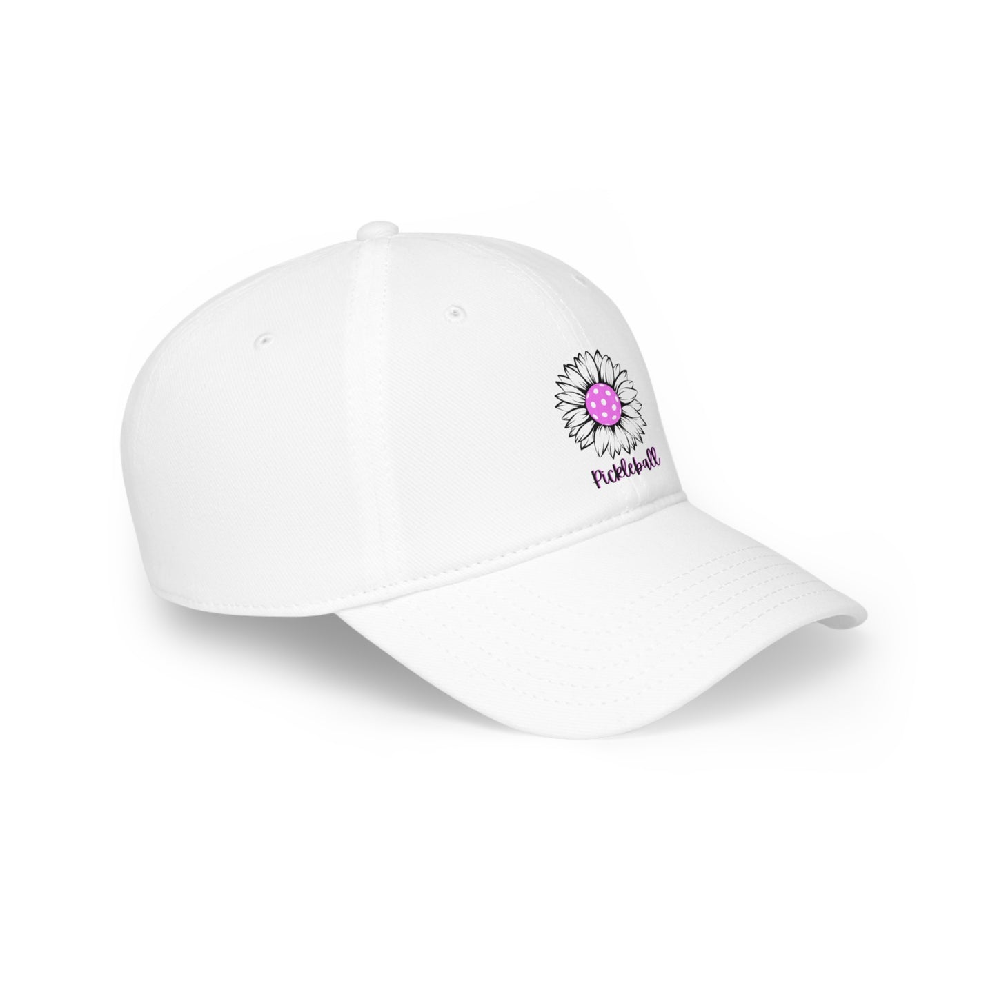 Pickleball Sunflower Low Profile Hat