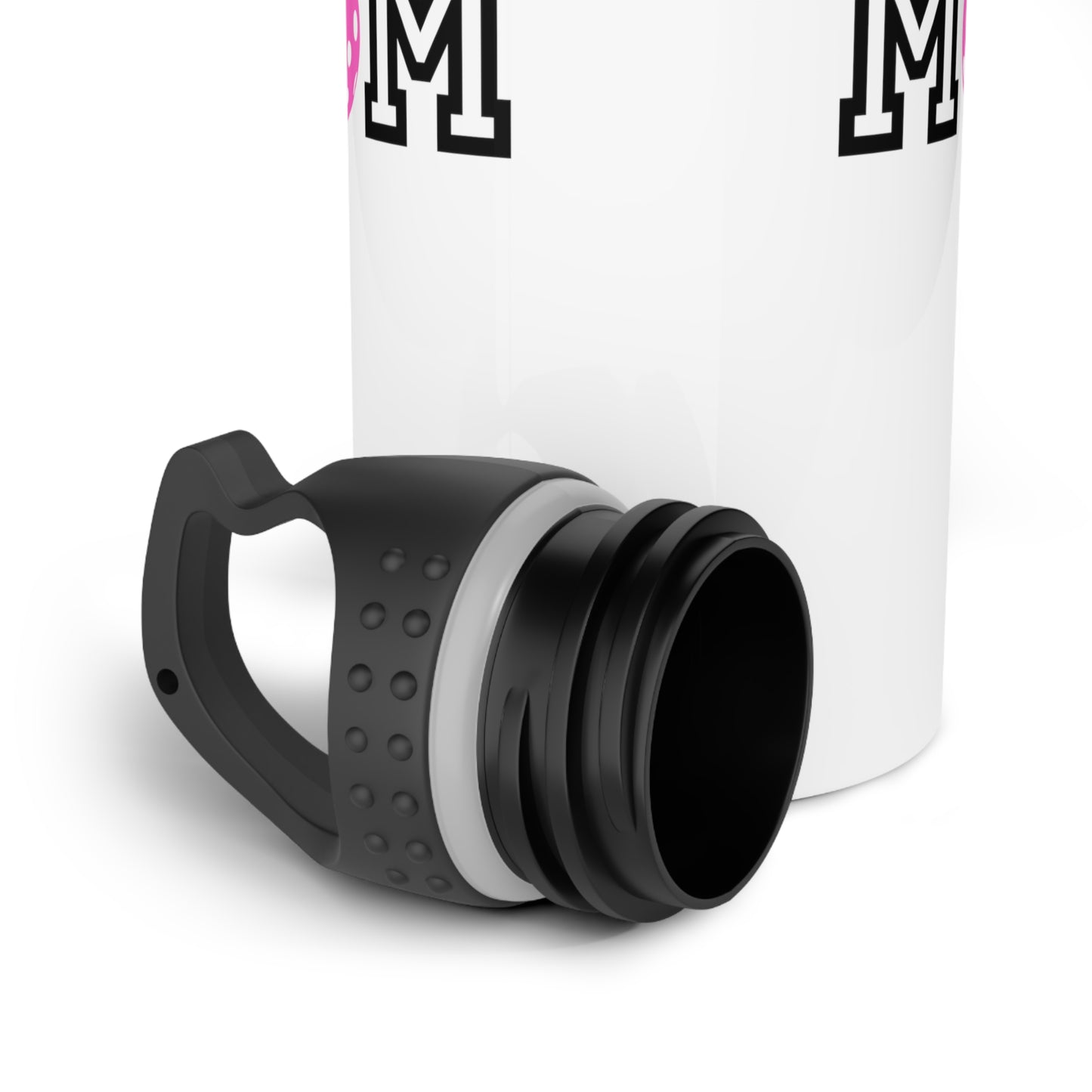 Pickleball Mom Pink Stainless Steel Water Bottle