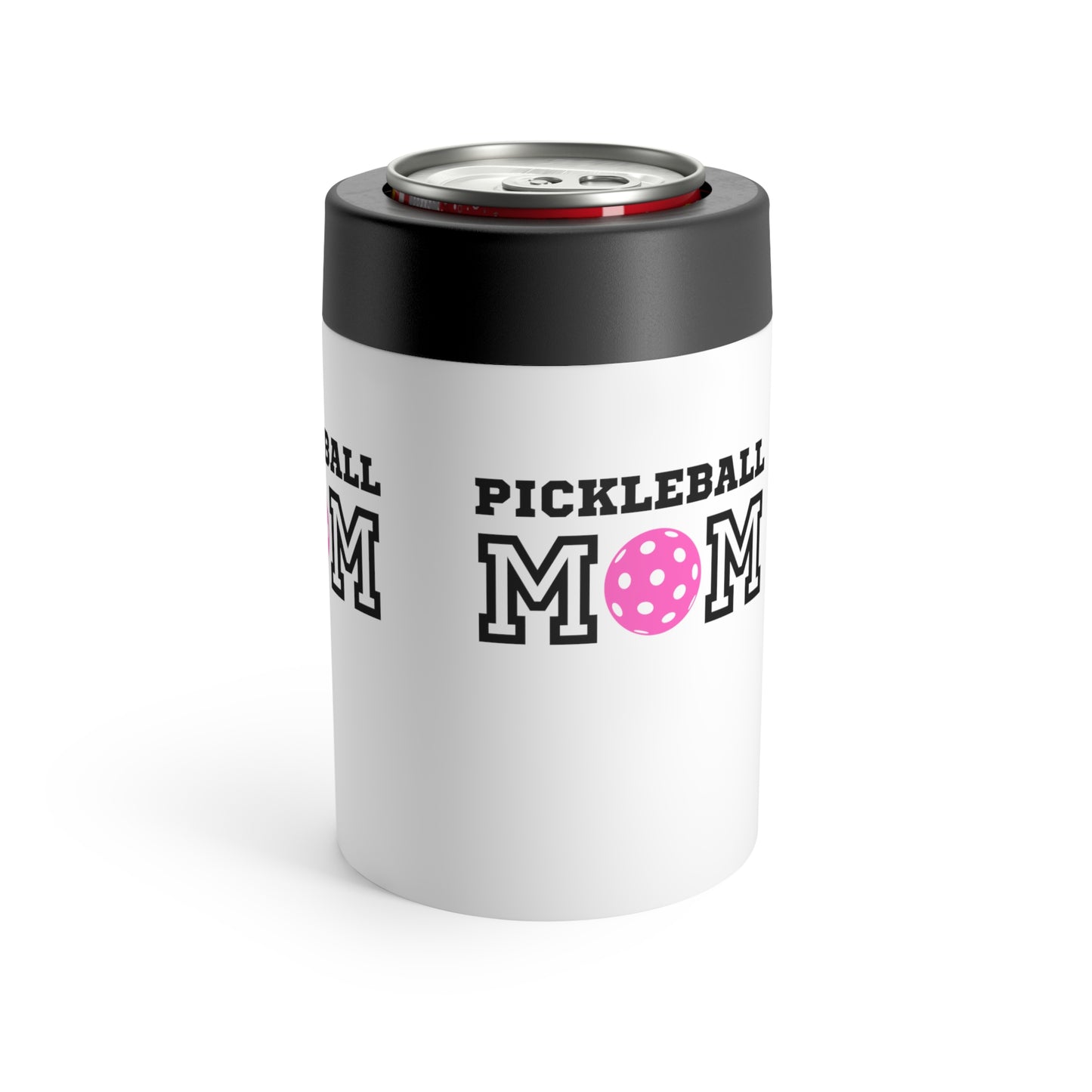 Pickleball Mom Pink Can Holder