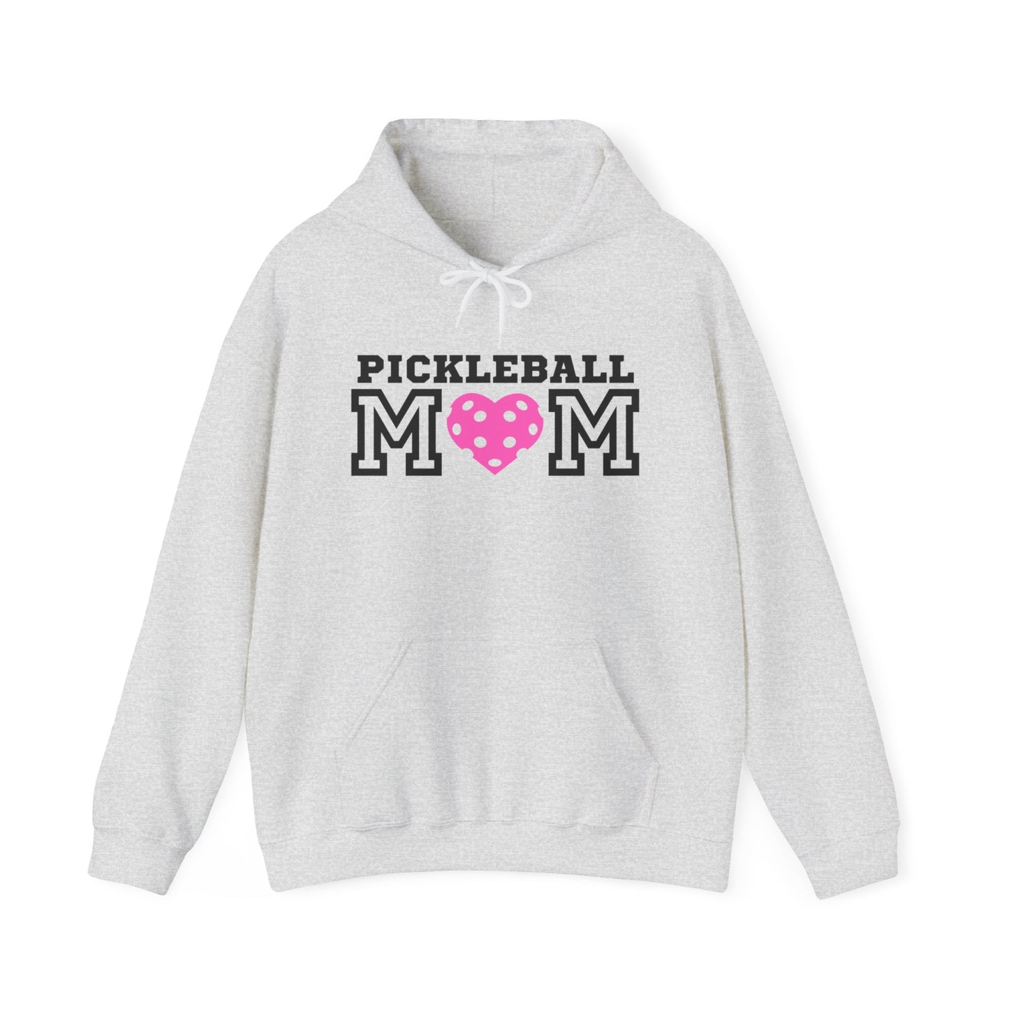 Pickleball Mom Pink Heart Hoodie