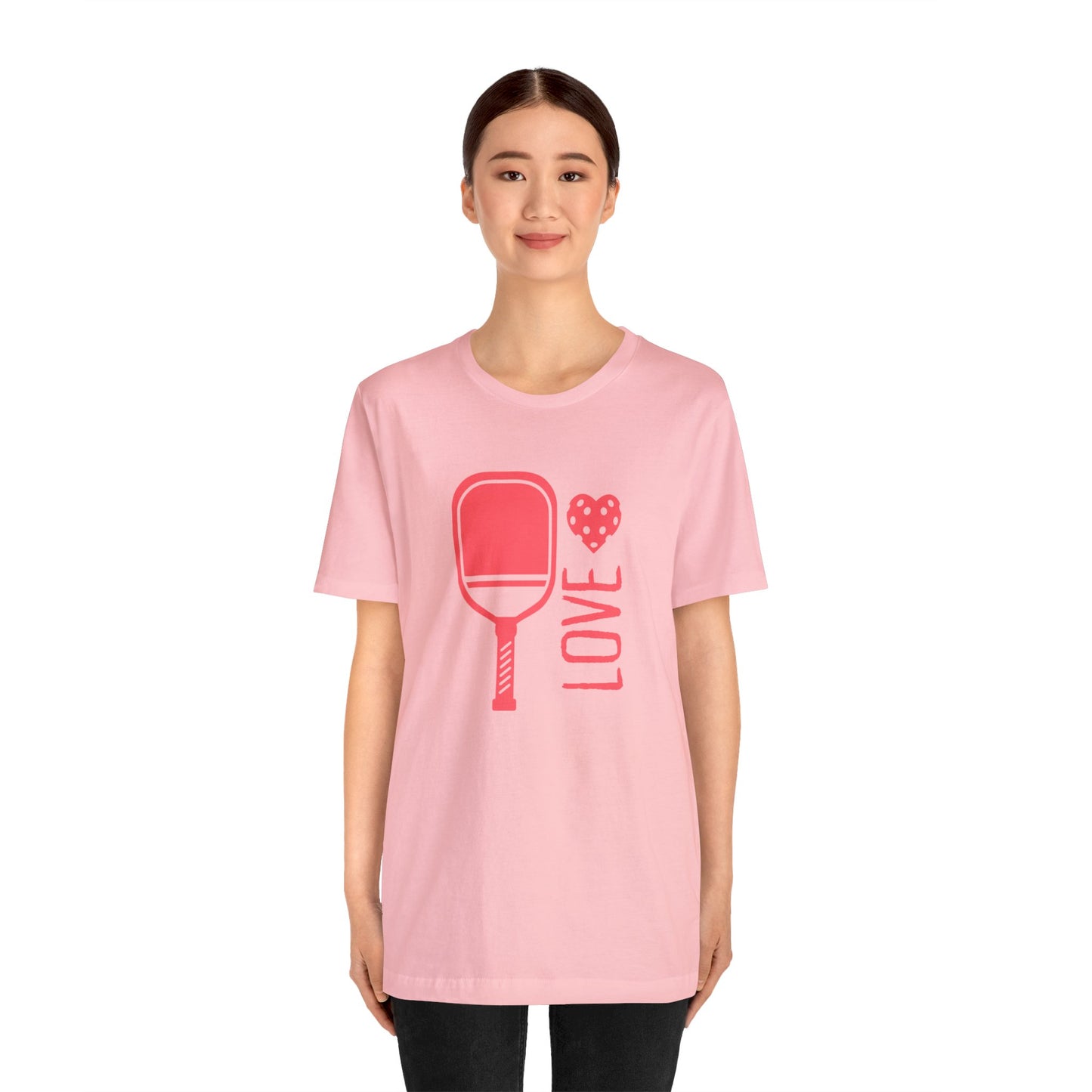 Pickleball Pink Love T-shirt
