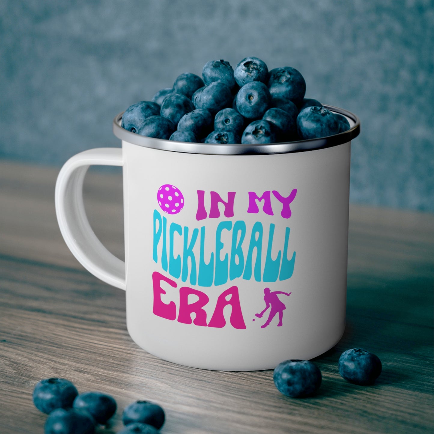 In My Pickleball Era Enamel Camping Mug