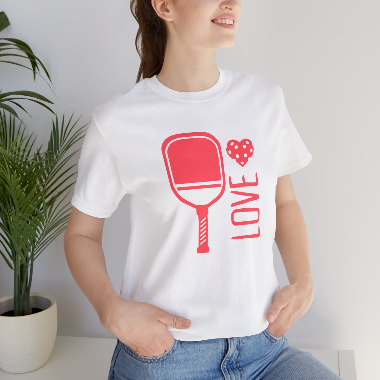 Pickleball Pink Love T-shirt