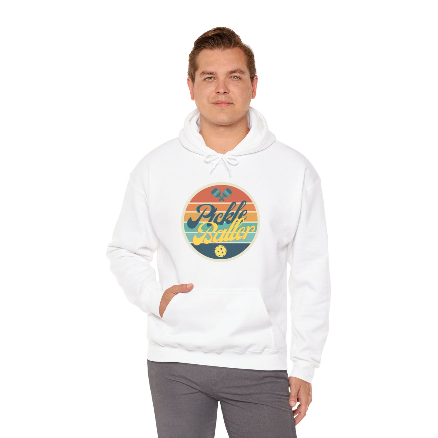 Pickleball Retro Hoodie