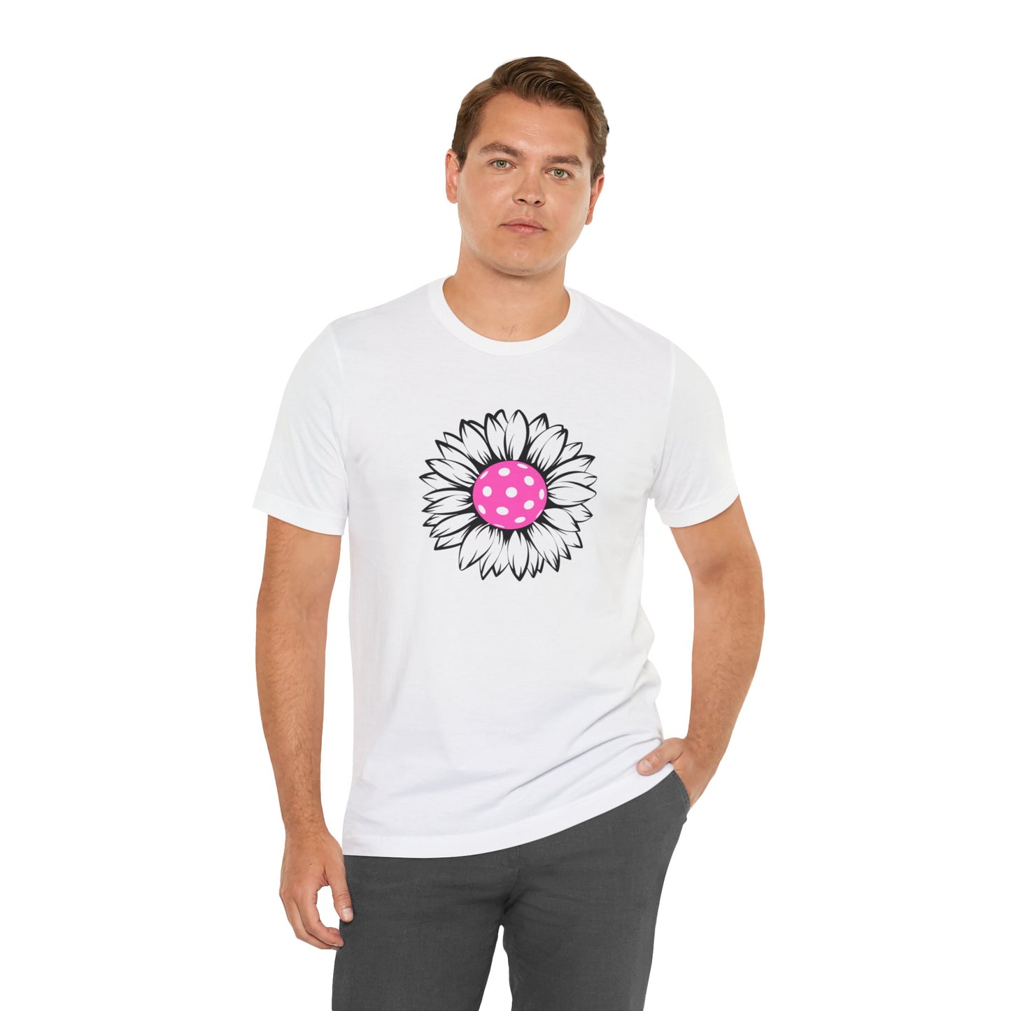 Pickleball Flower Love T-shirt