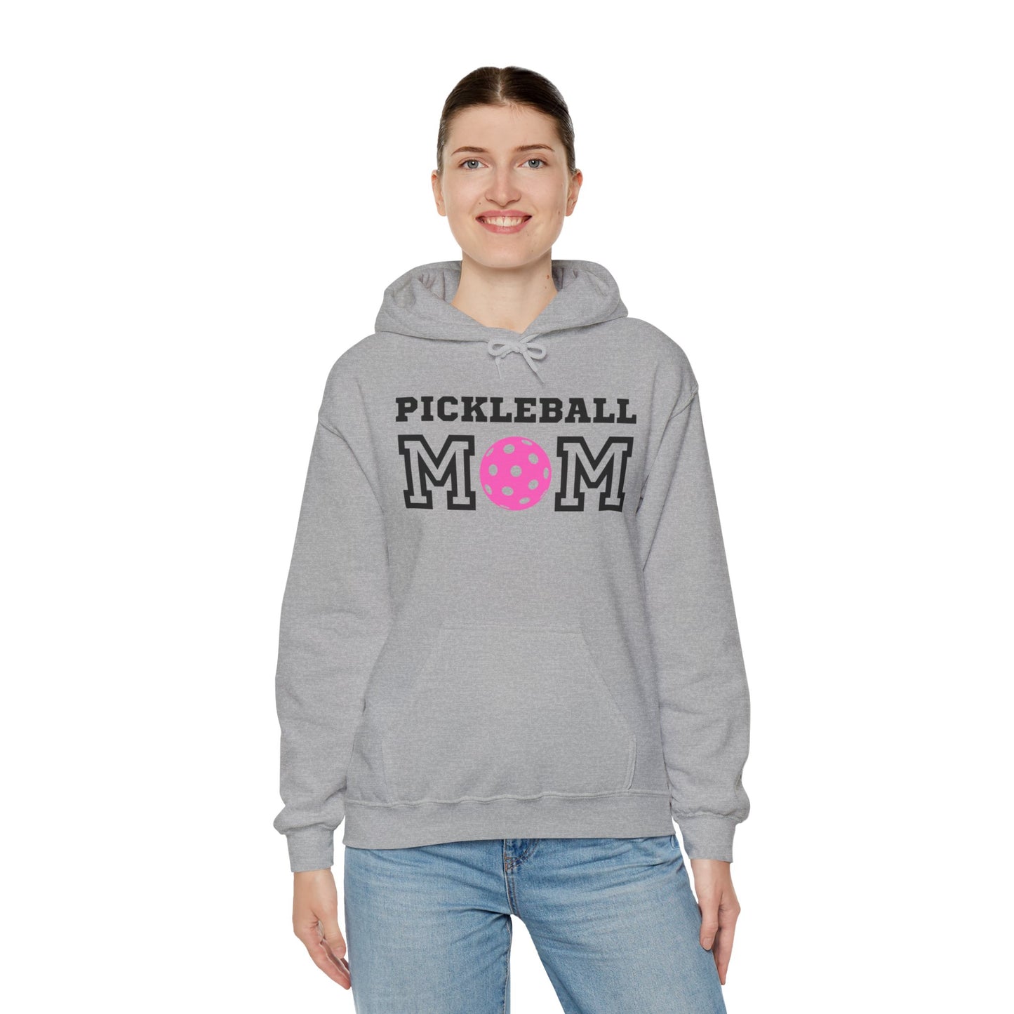 Pickleball Mom Pink Hoodie