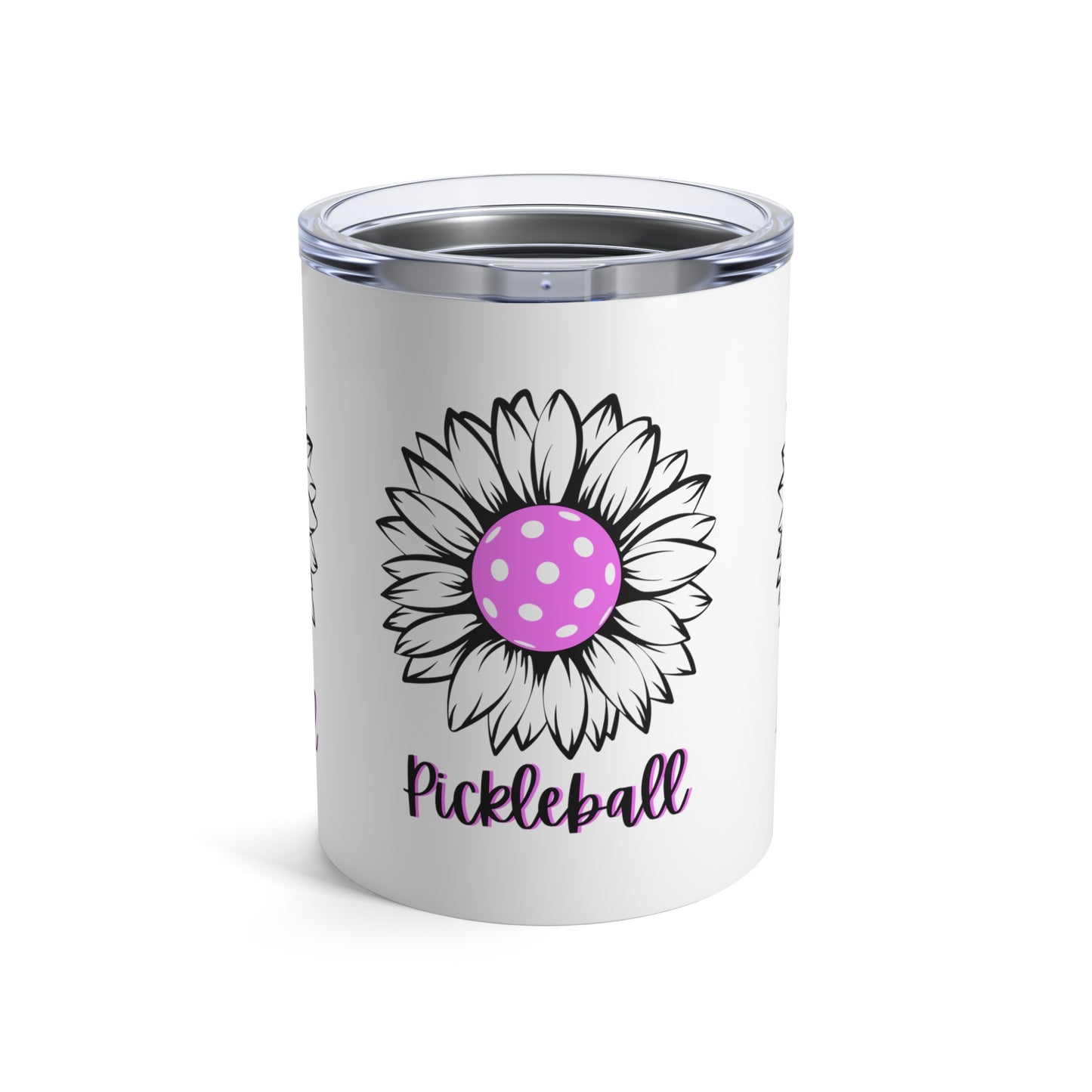 Pickleball Sun Flower Tumbler