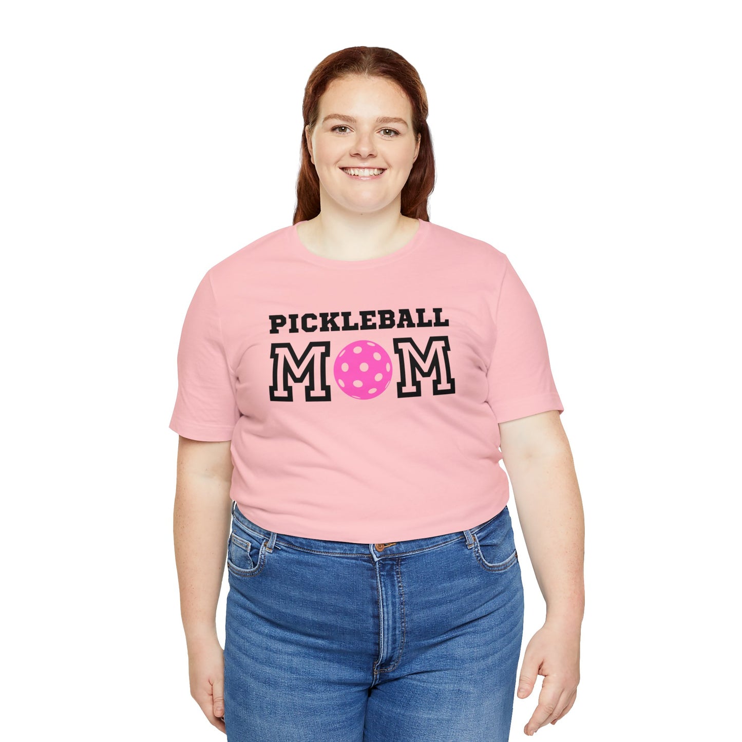 Pickleball Mom Pink T-shirt