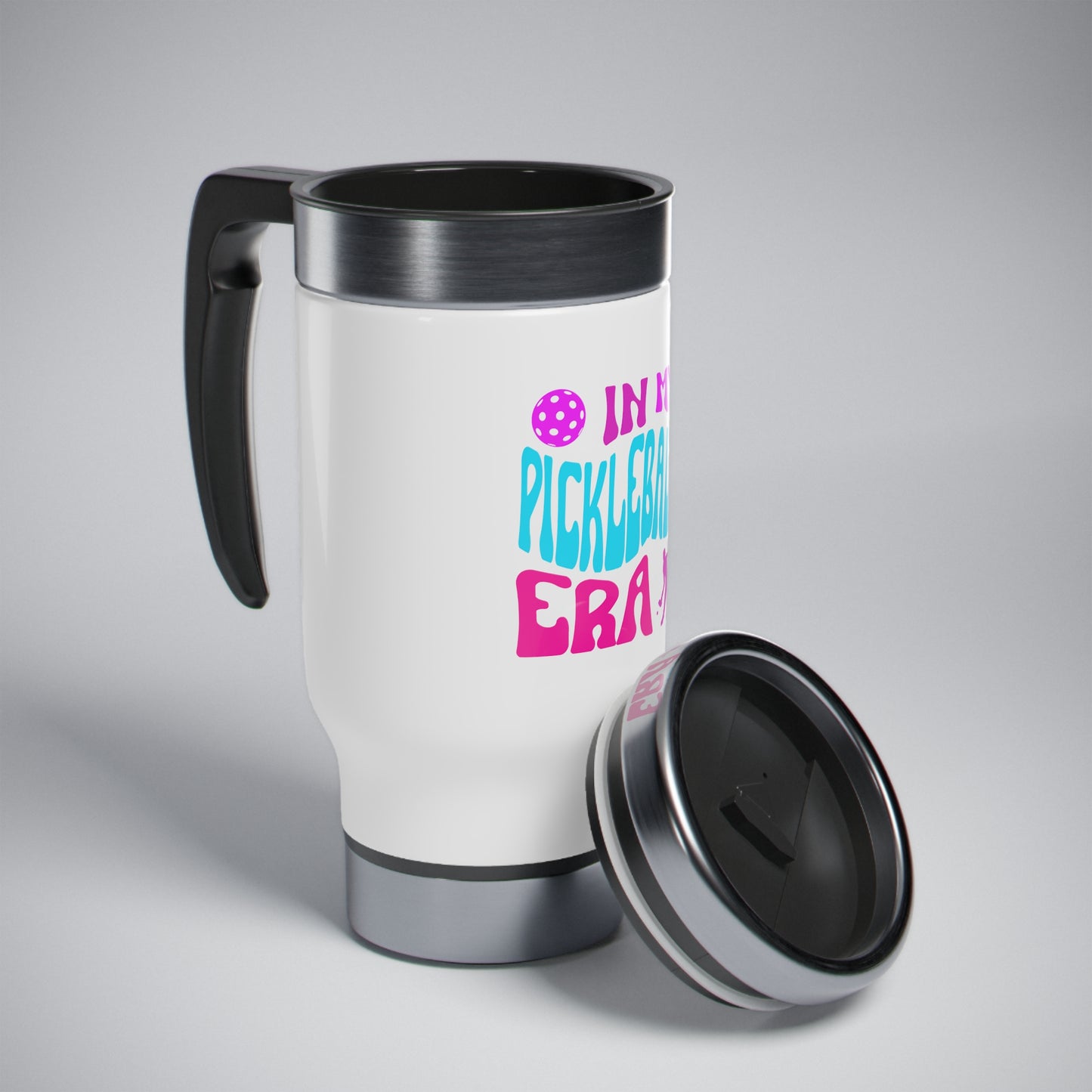 In My Pickleball Era Stainless Steel Travel Mug
