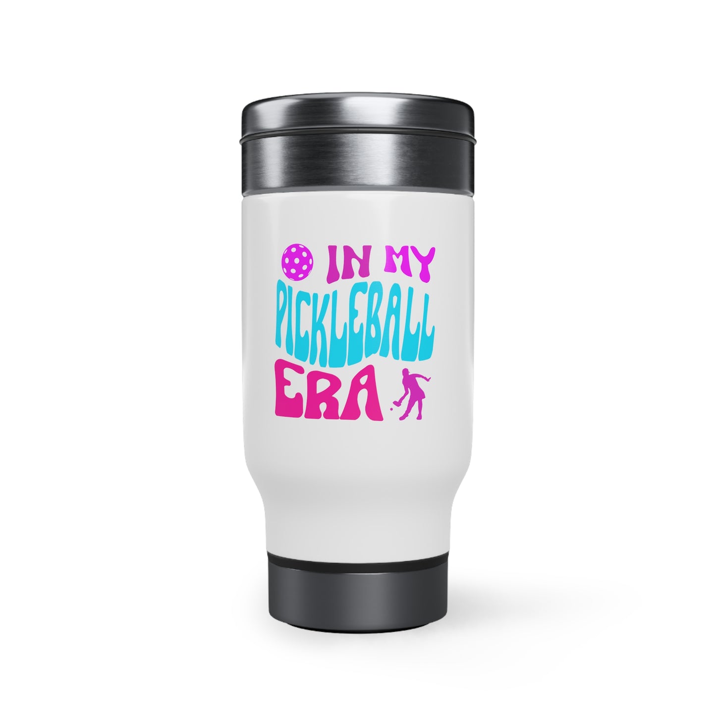 In My Pickleball Era Stainless Steel Travel Mug