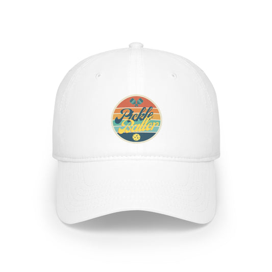 Pickleball Retro Low Profile Hat