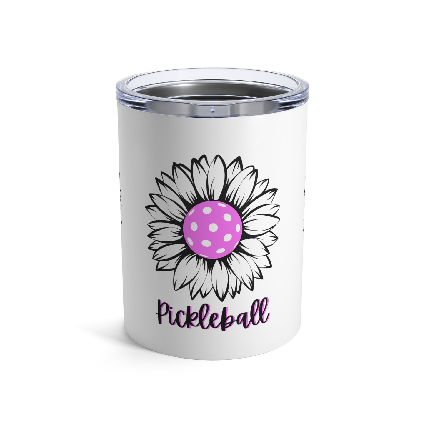 Pickleball Sun Flower Tumbler