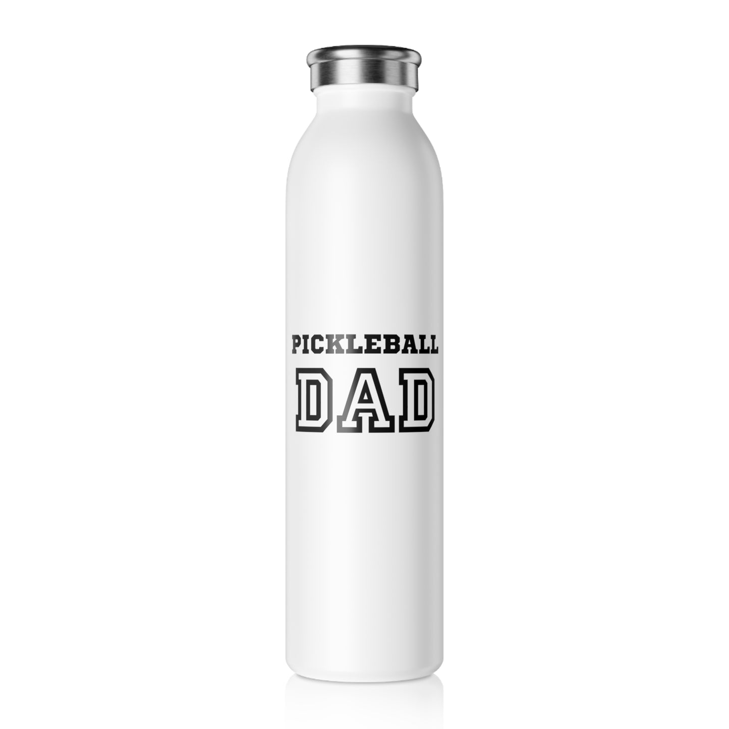 Pickleball Dad Slim Water Bottle