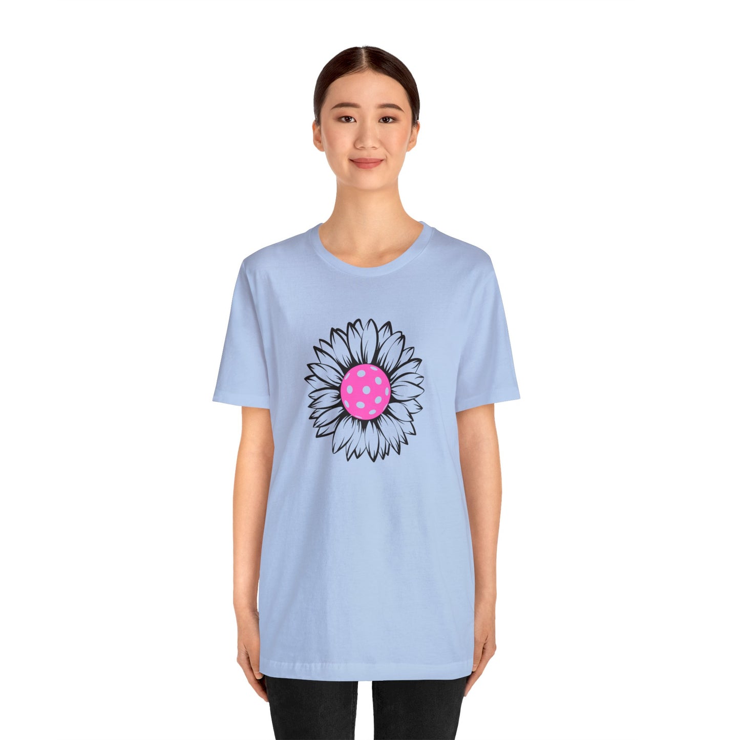Pickleball Flower Love T-shirt