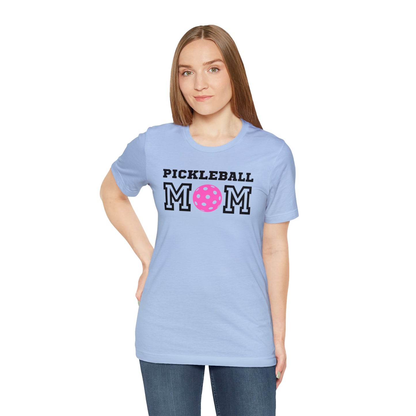 Pickleball Mom Pink T-shirt