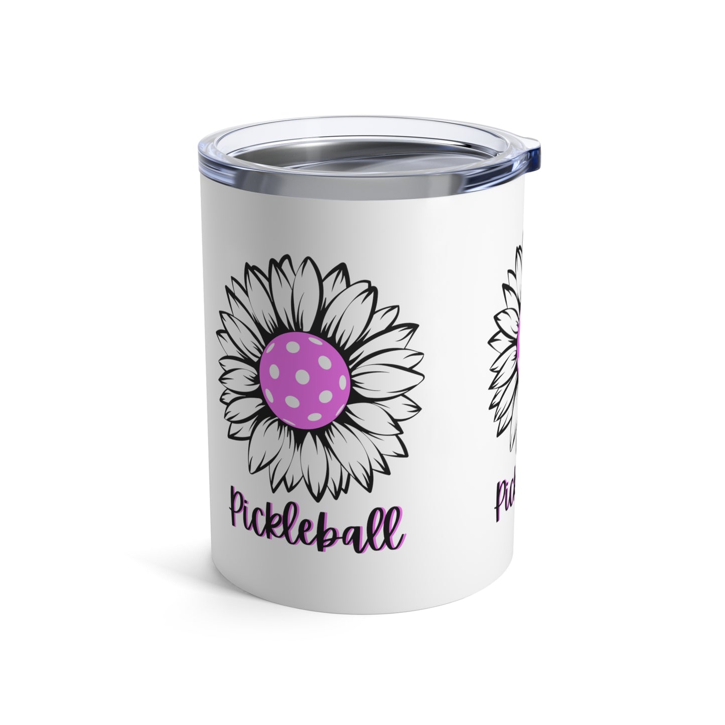Pickleball Sun Flower Tumbler