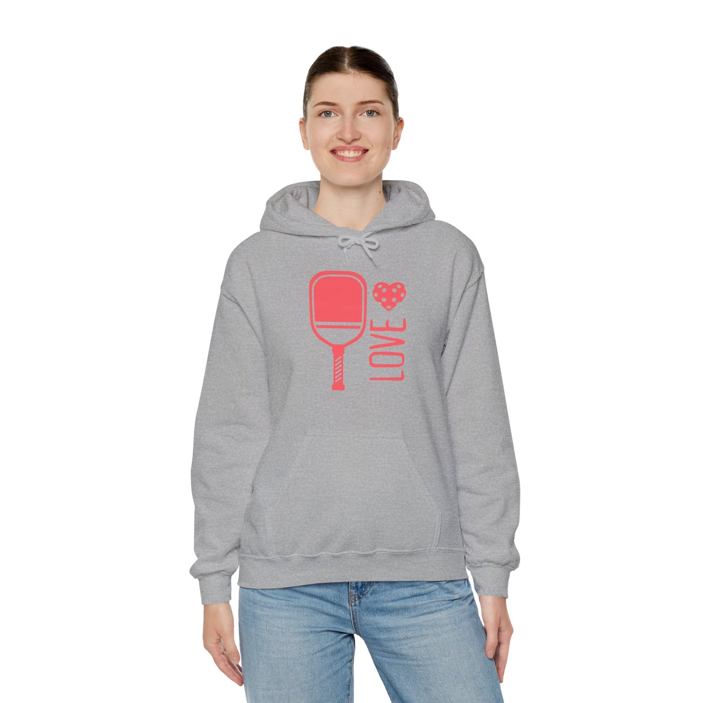 Pickleball Pink Love Hoodie