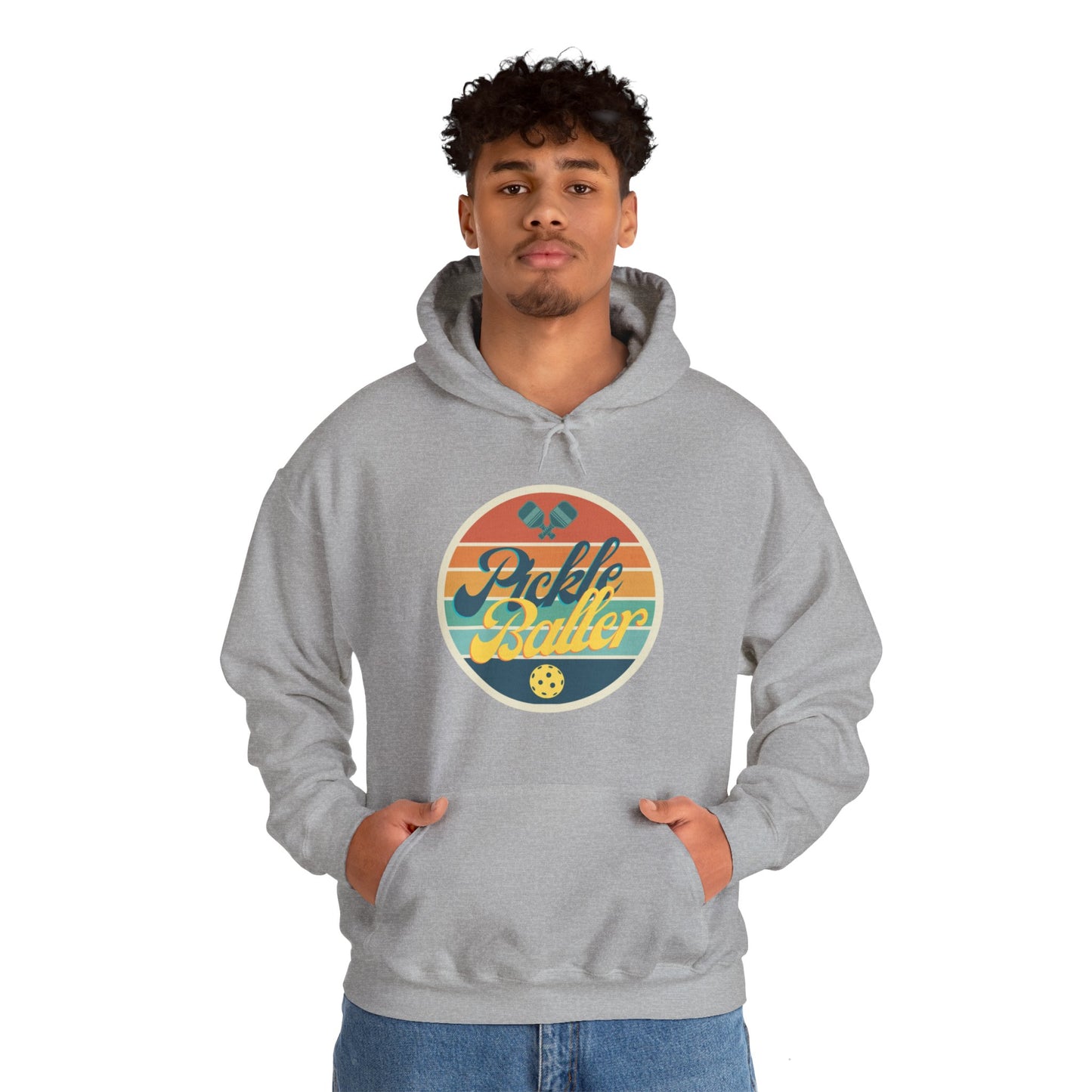 Pickleball Retro Hoodie