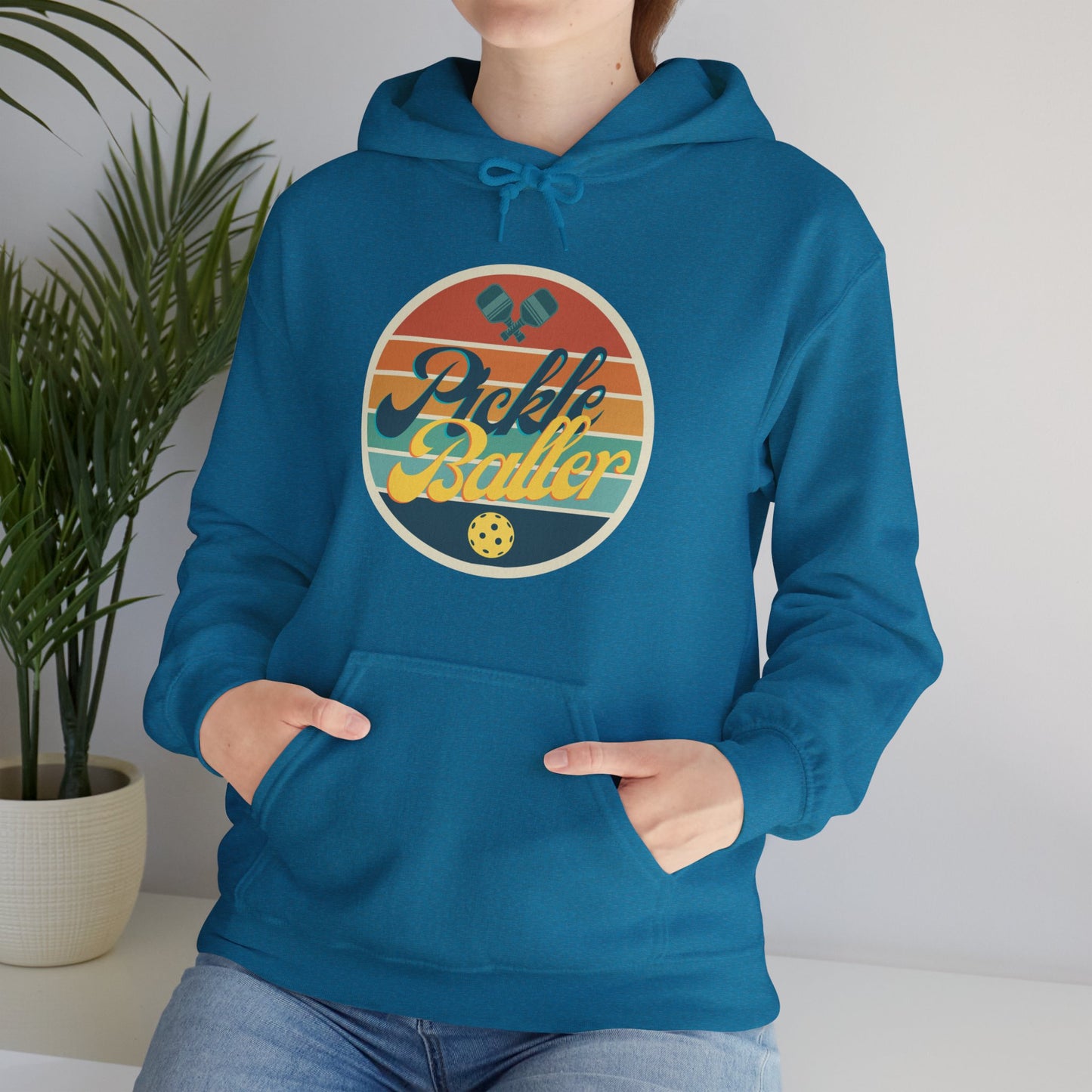 Pickleball Retro Hoodie