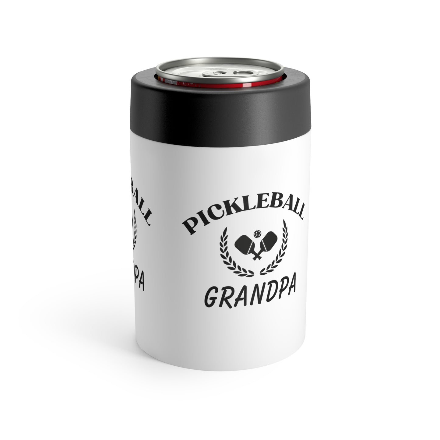 Pickleball Grandpa Crest Can Holder
