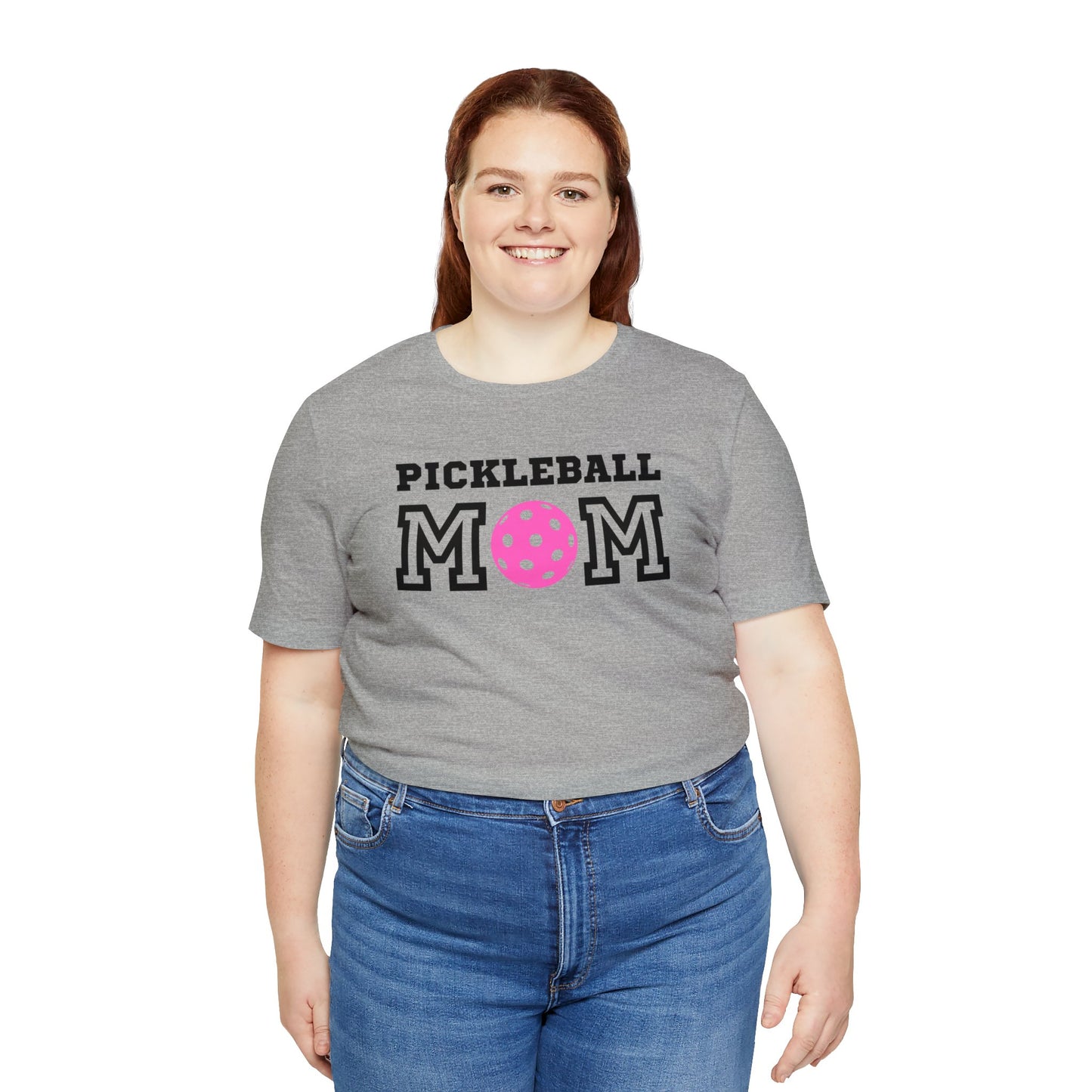Pickleball Mom Pink T-shirt