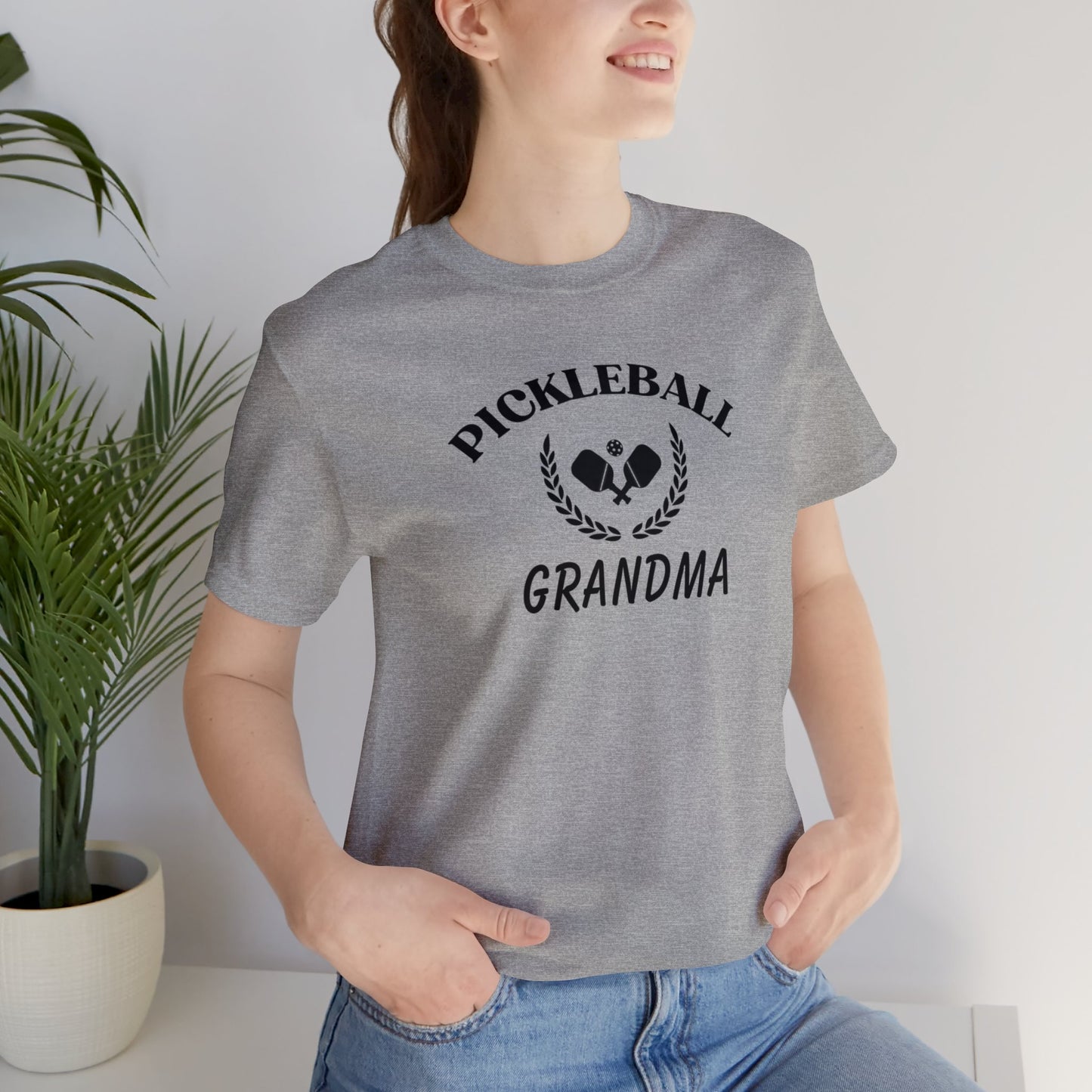 Pickleball Grandma Crest T-shirt