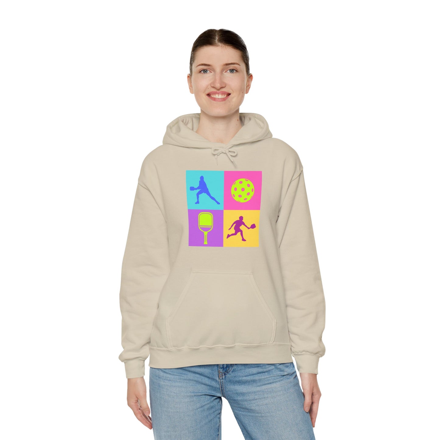 Pickleball Pop Art Hoodie