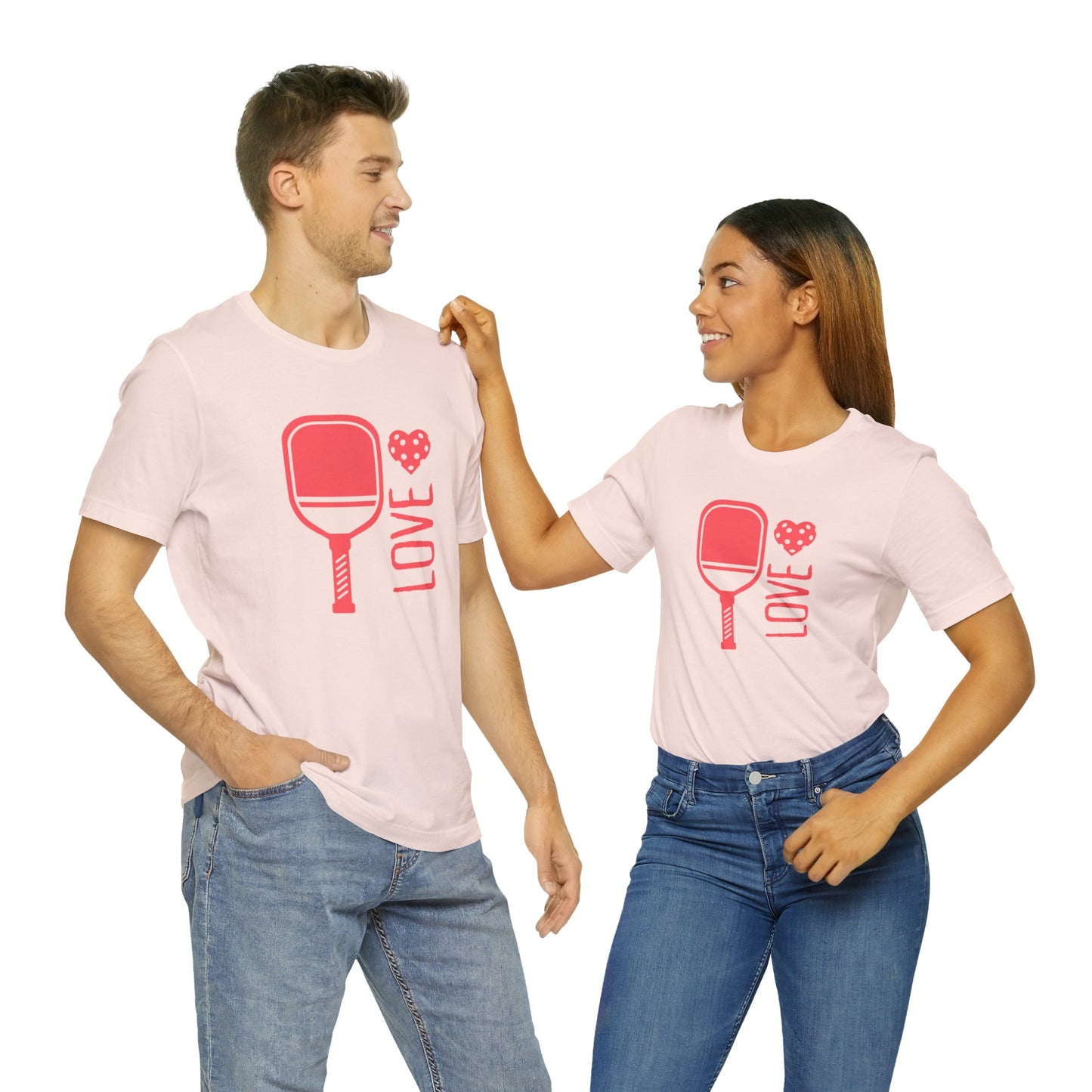 Pickleball Pink Love T-shirt