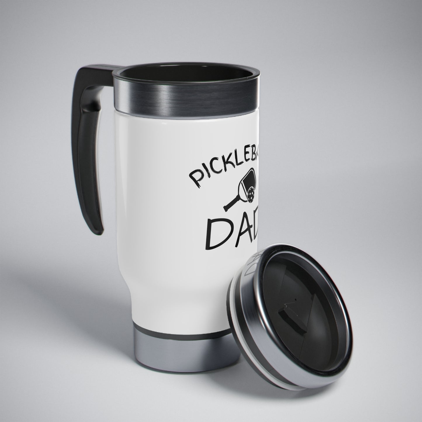 Pickleball Dad Stainless Steel Travel Mug