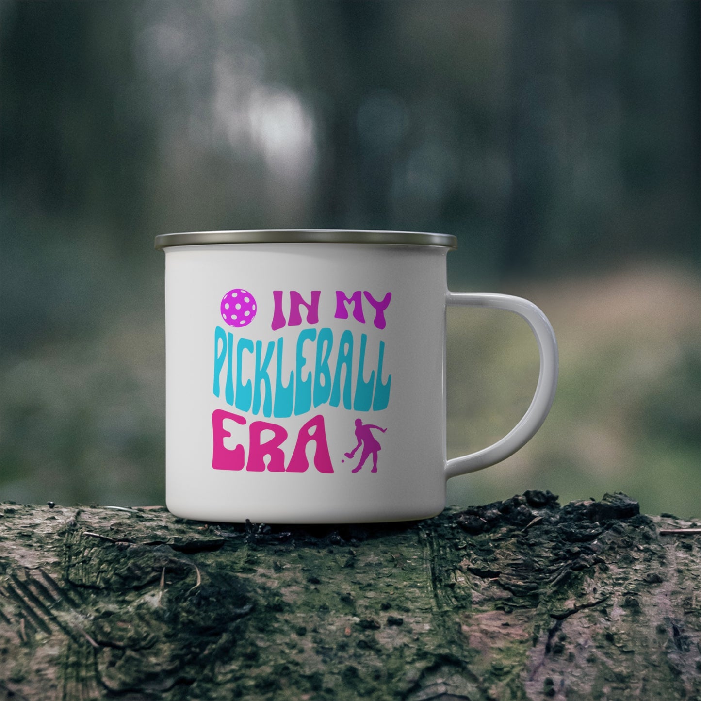 In My Pickleball Era Enamel Camping Mug
