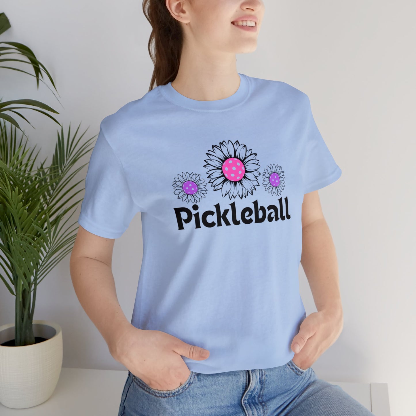 Pickleball 3 Flowers T-shirt