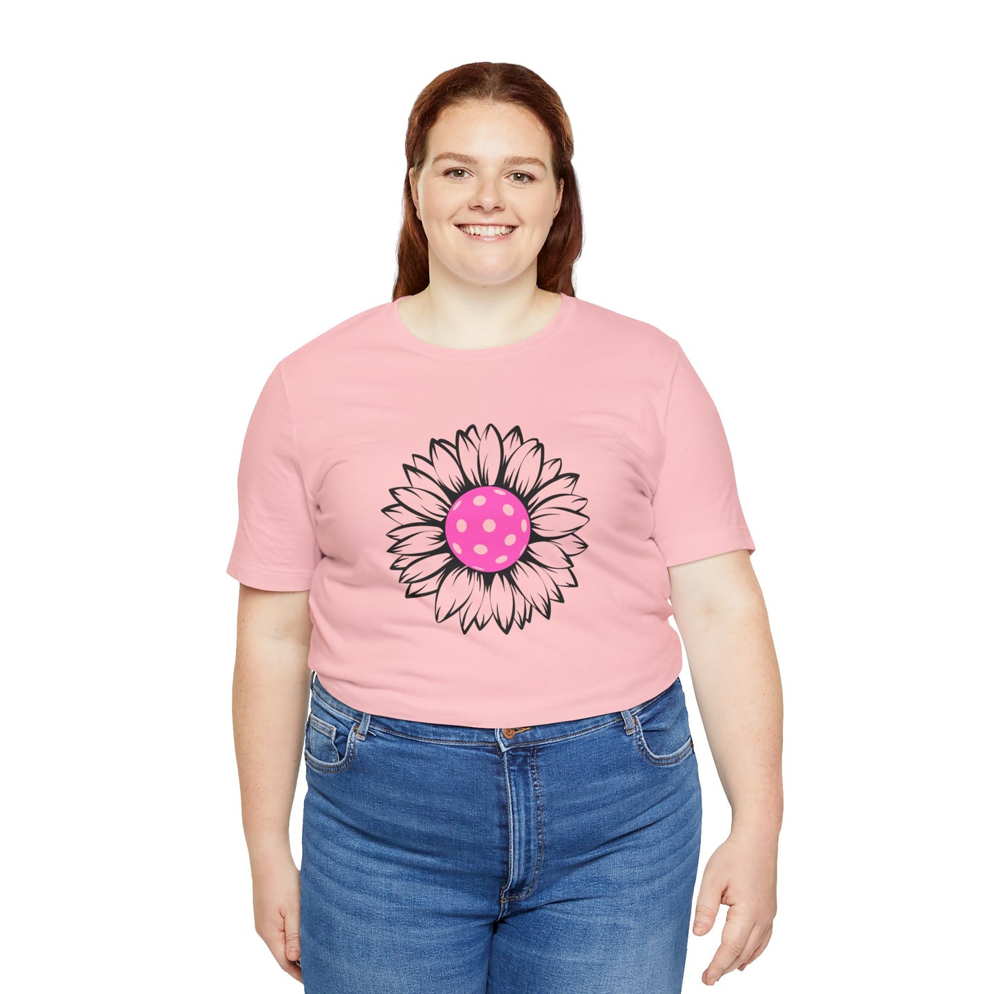 Pickleball Flower Love T-shirt