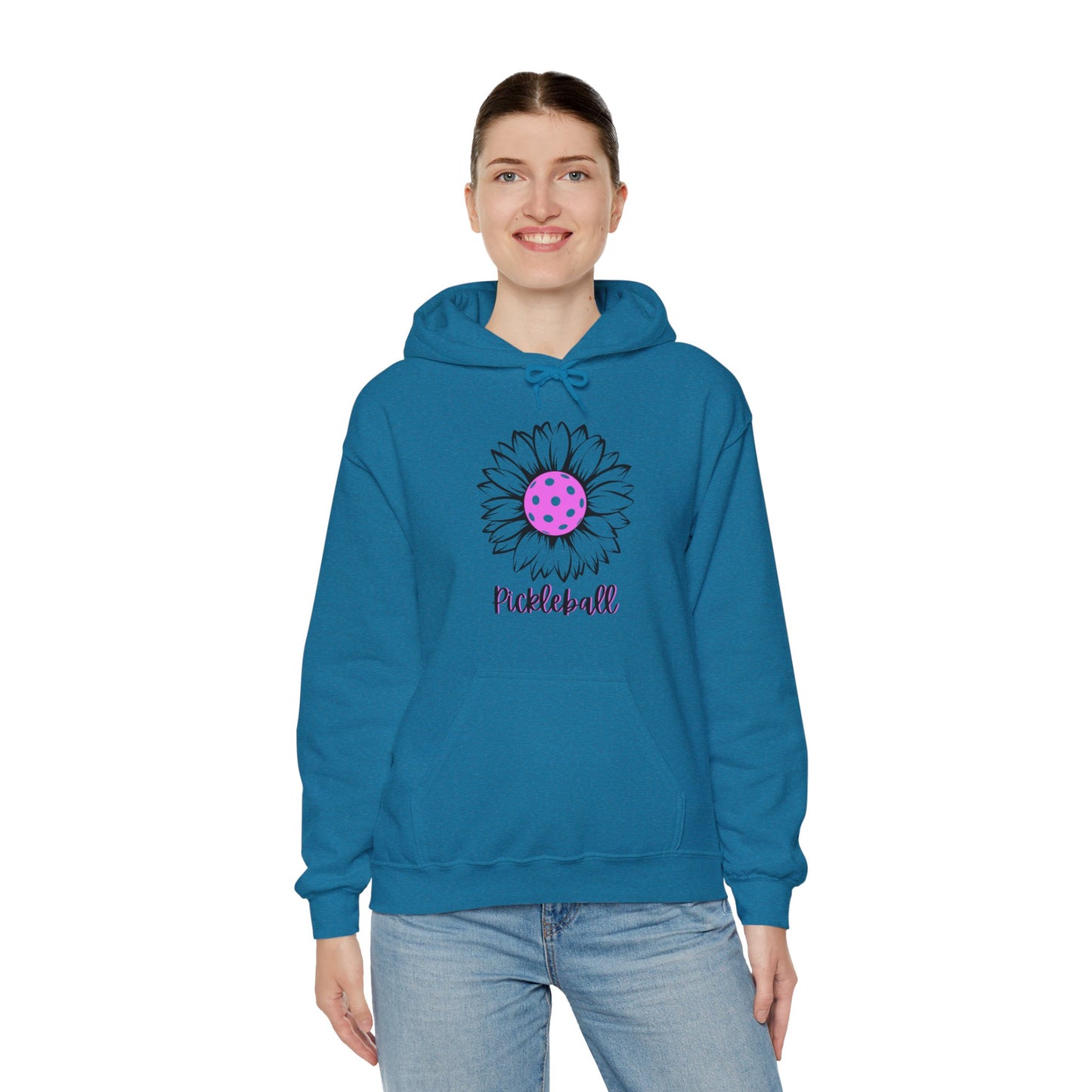 Pickleball Sunflower Hoodie