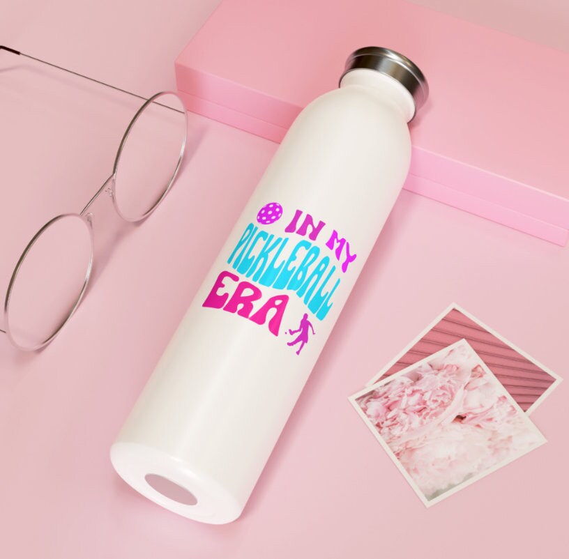 In My Pickleball Era Slim Water Bottle