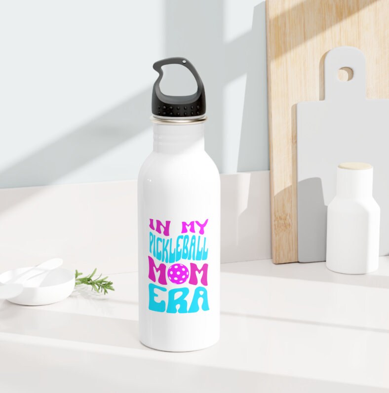 In My Pickleball Mom Era Stainless Steel Water Bottle