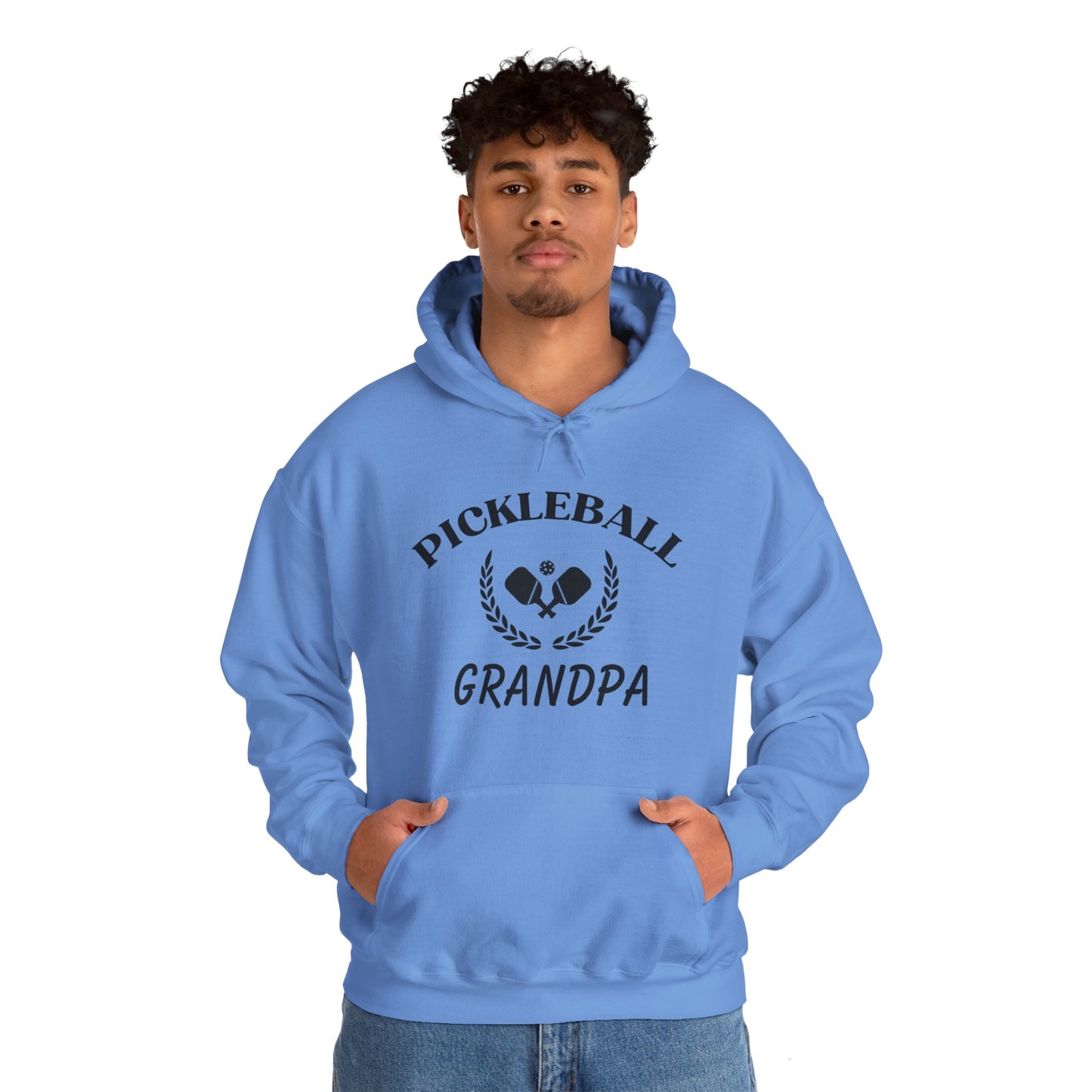Pickleball Grandpa Crest Hoodie