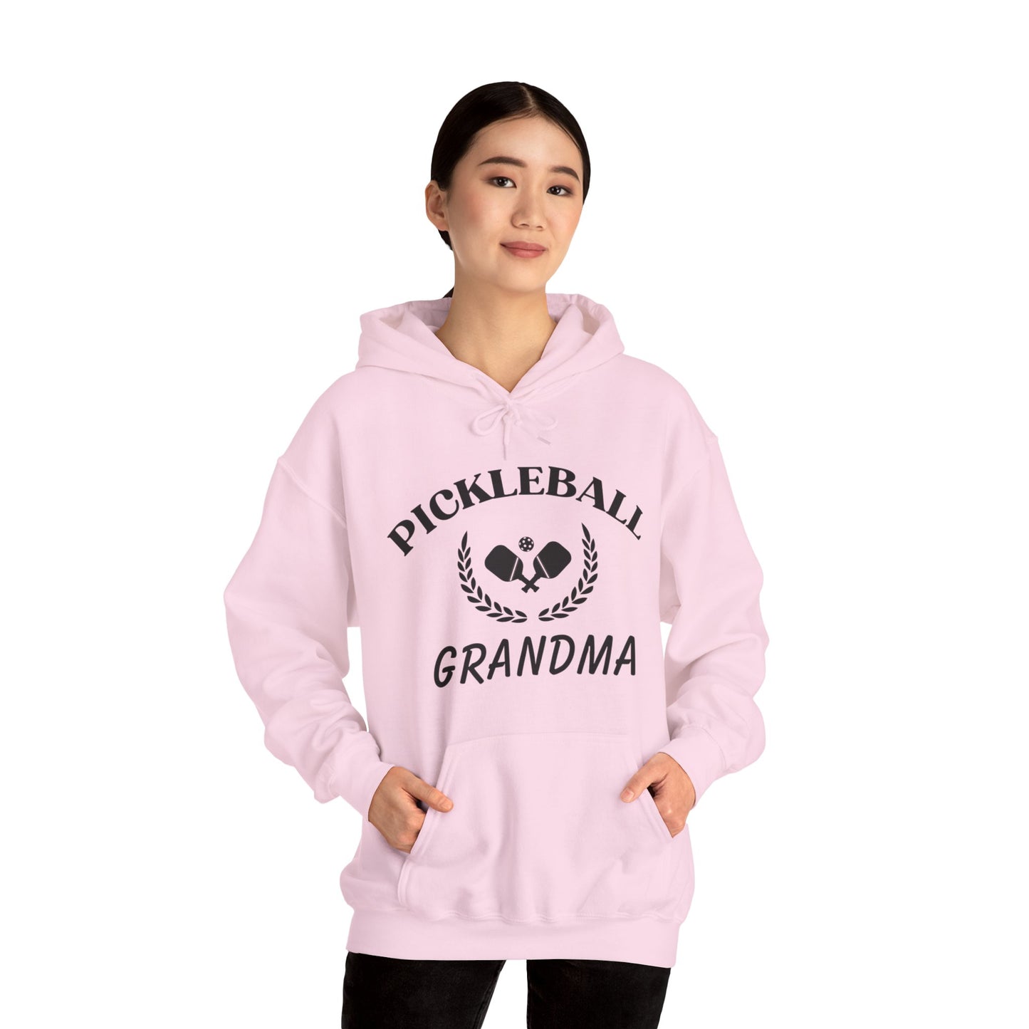 Pickleball Grandma Crest Hoodie